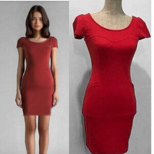 Soprano Red BodyCon Sheath Dress​​​​​​​​